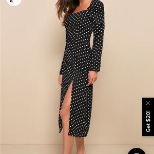 Lulus Polka Dot Dress